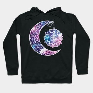 Cosmic Crescent Moon Hoodie